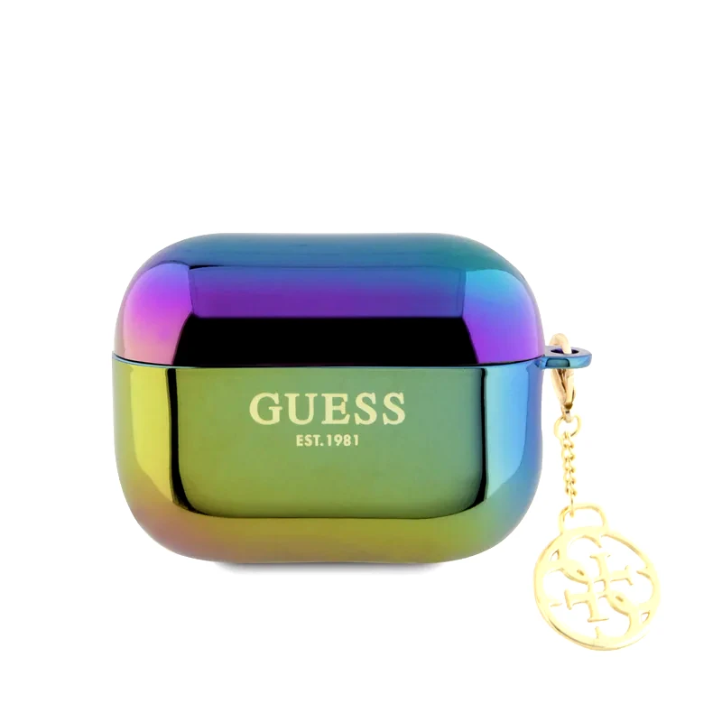 GUESS Θήκη Ακουστικών Guess 4G Logo Collection Charm για Apple AirPods Pro 2 - Black