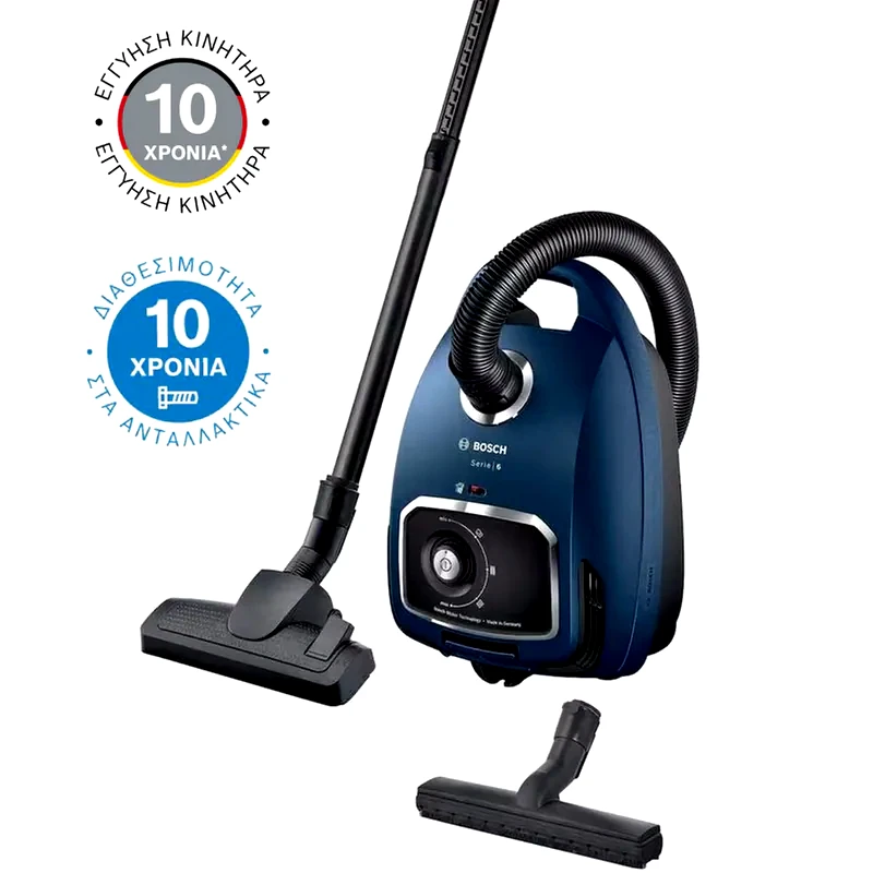 BOSCH BOSCH BGB6X300 600 W με Σακούλα 4 L Imperial Blue Ηλεκτρική Σκούπα