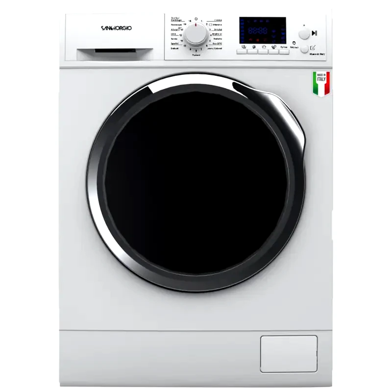SANGIORGIO SANGIORGIO F914DI8C 9 kg 1.400 Στροφές Λευκό Πλυντήριο Ρούχων