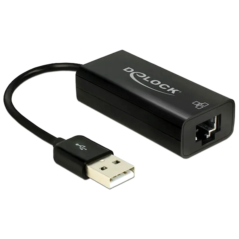 DELOCK Αντάπτορας Delock USB-A Male σε Ethernet Female