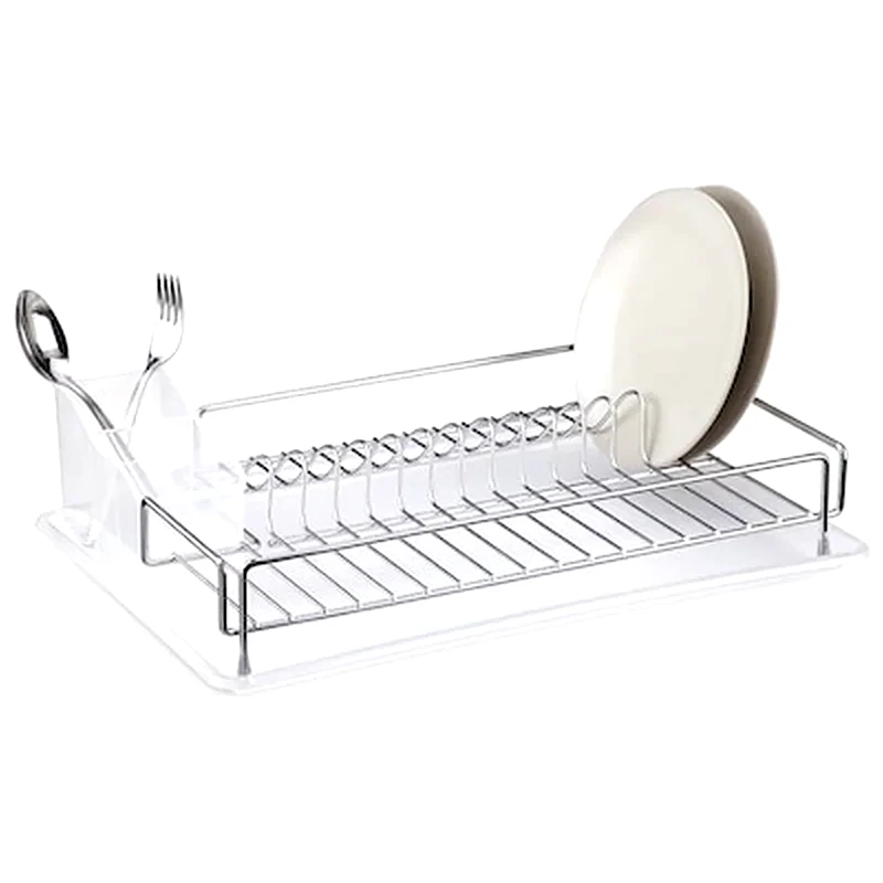 TEKNO-TEL Tekno-tel Πιατοθήκη-στεγνωτήριο Πιάτων(inox) 48x33x12cm Βάρος 1.40kg 14 Θέσεις Πιάτων