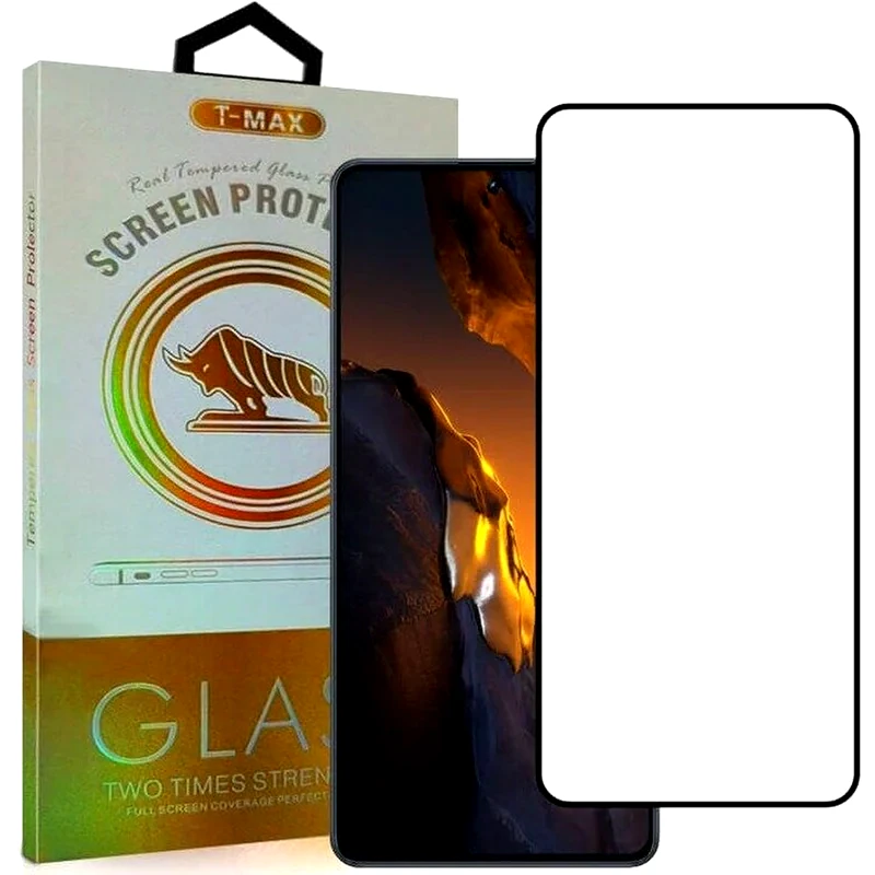 T-MAX Αντιχαρακτικό Γυαλί Προστασίας Samsung Galaxy A05s - T-max Premium 3d Tempered Glass Full Glue Fluid Despensing Οθόνης - Black (5206015075018)