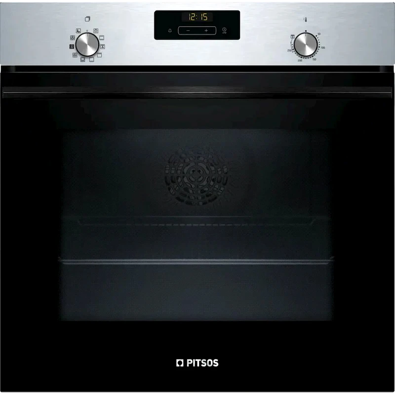 PITSOS PITSOS PH22S40X3 71 Lt Inox Εντοιχιζόμενος Φούρνος Άνω Πάγκου