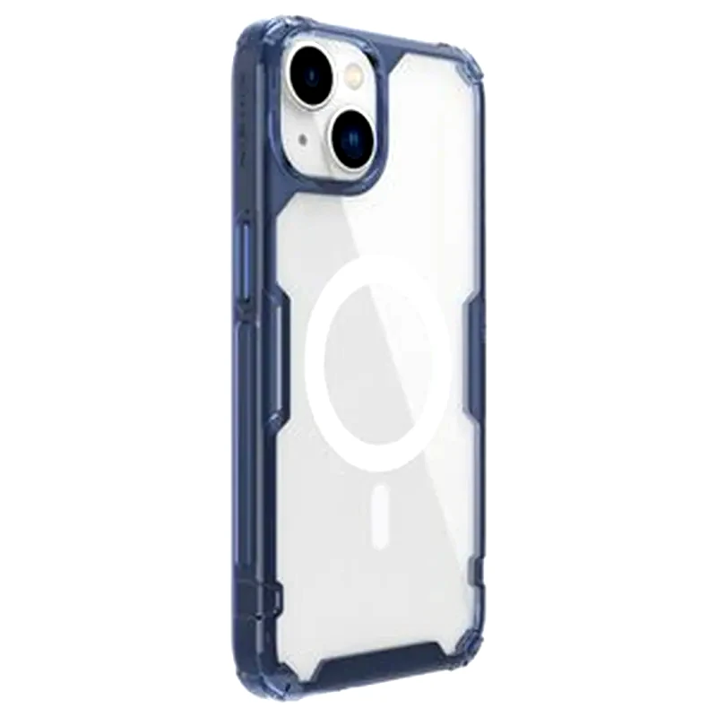 NILLKIN Nillkin Θήκη Nature Pro Magnetic Για Iphone 14, Μπλε Διάφανη