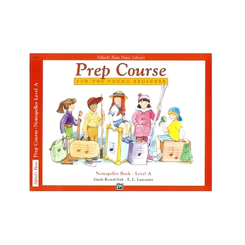 ALFRED Alfreds Basic Piano Prep Course - Notespeller Book, Level A (αγγλική Έκδοση)