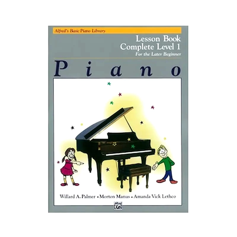ALFRED Alfreds Basic Piano Library - Lesson Book, Complete Level 1 (αγγλική Έκδοση)