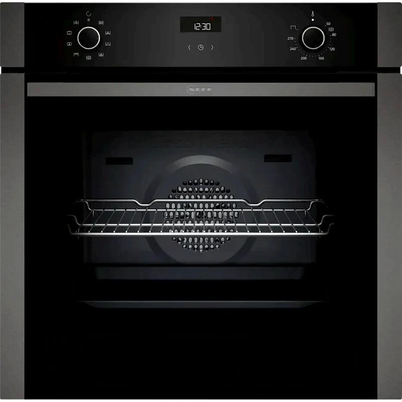 NEFF NEFF B1ACE4AG3 71 Lt Graphite Grey Εντοιχιζόμενος Φούρνος Άνω Πάγκου