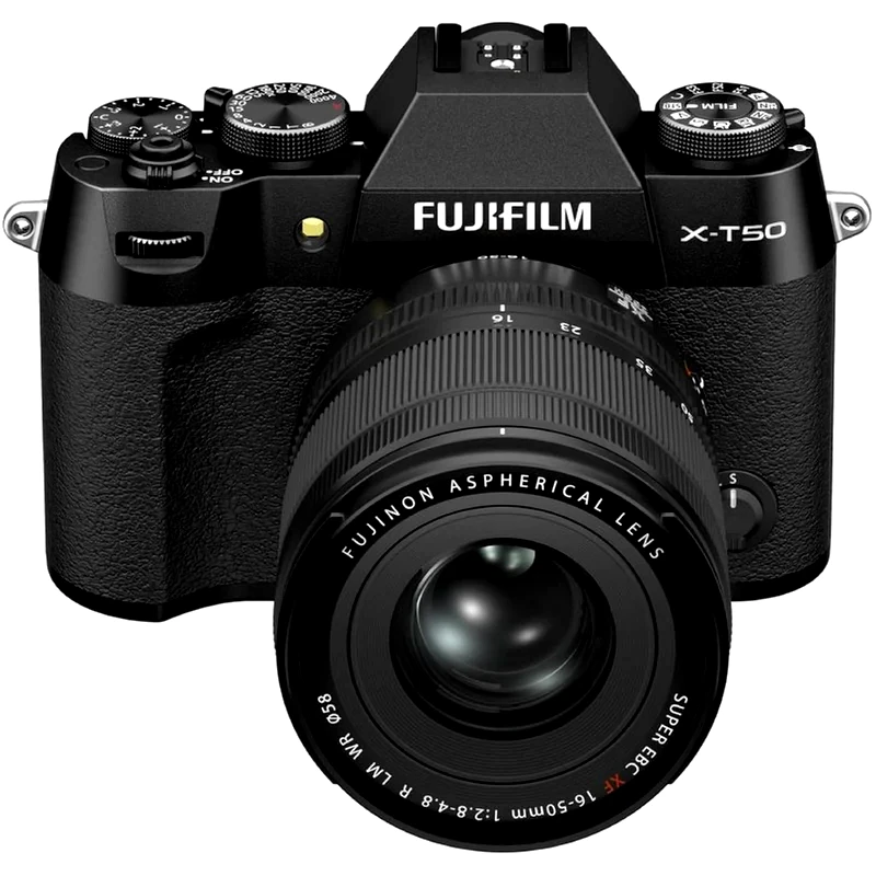 Fujifilm Φωτογραφική Μηχανή Mirrorless FUJIFILM X-T50 Kit XF16-50mmF2.8-4.8 R LM WR - Μαύρο