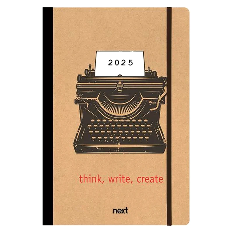 NEXT Ημερολόγιο Ημερήσιο Next 2025 12M Typing 12x17 cm