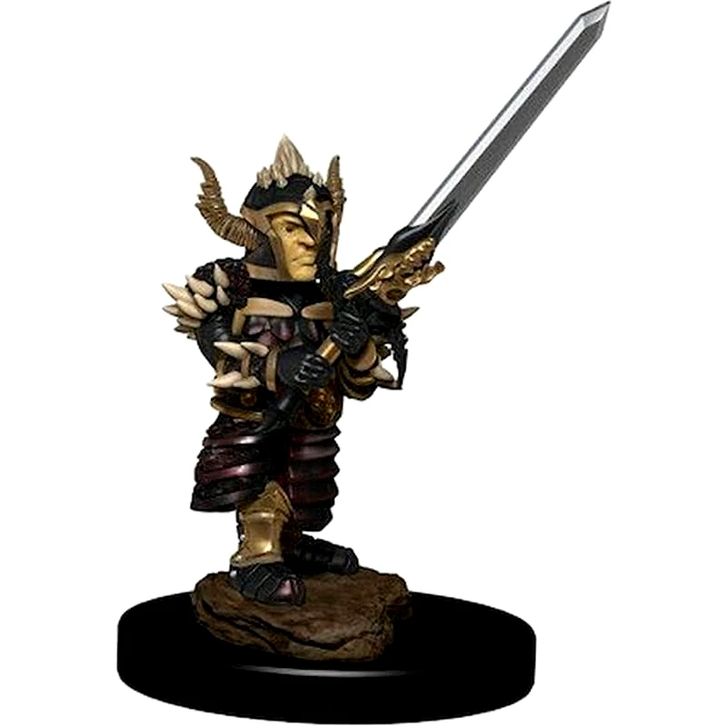 WIZKIDS DD Icons of the Realms Premium Μινιατούρα Halfling Male Fighter