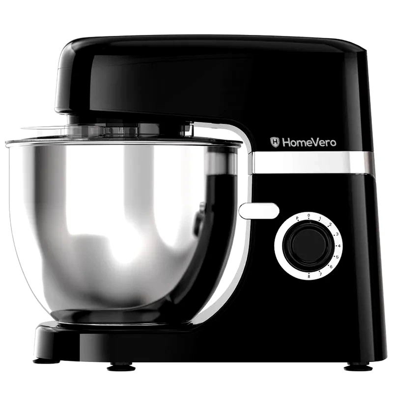 HOMEVERO Κουζινομηχανή HOMEVERO HV-ICM1800B 1800 W 5 L Μαύρο/Ασημί
