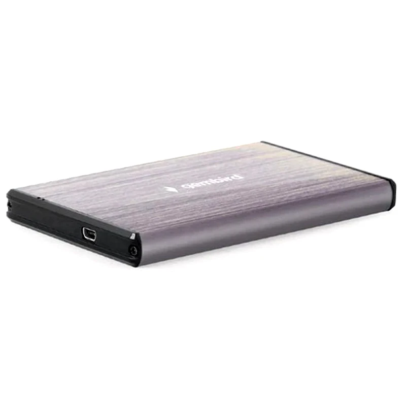 GEMBIRD Θήκη 2.5 HDD/SSD Gembird USB 3.0 Brushed Aluminum - Light Grey