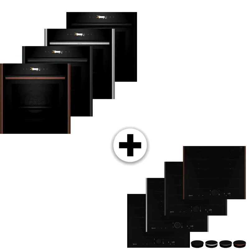 NEFF NEFF N70 B59CR3AY0 N90 T66YYY4C0 71 Lt Flex Design Eντοιχιζόμενο Σετ Φούρνος και Εστία