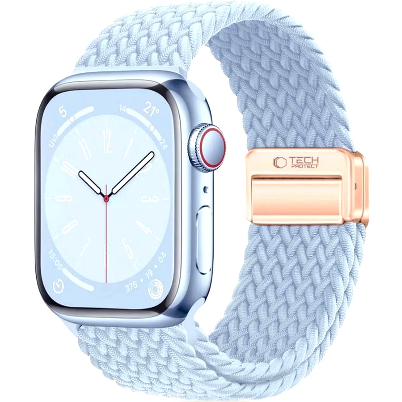 TECH-PROTECT Λουράκι Tech-Protect Nylonmag για Apple Watch 42/41/40mm - Baby Blue