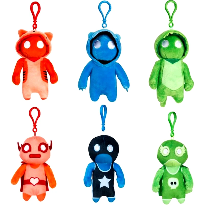 P.M.I. P.m.i. Gang Beasts Clip On Plush Characters 13cm (s1) (random) (gb7004)