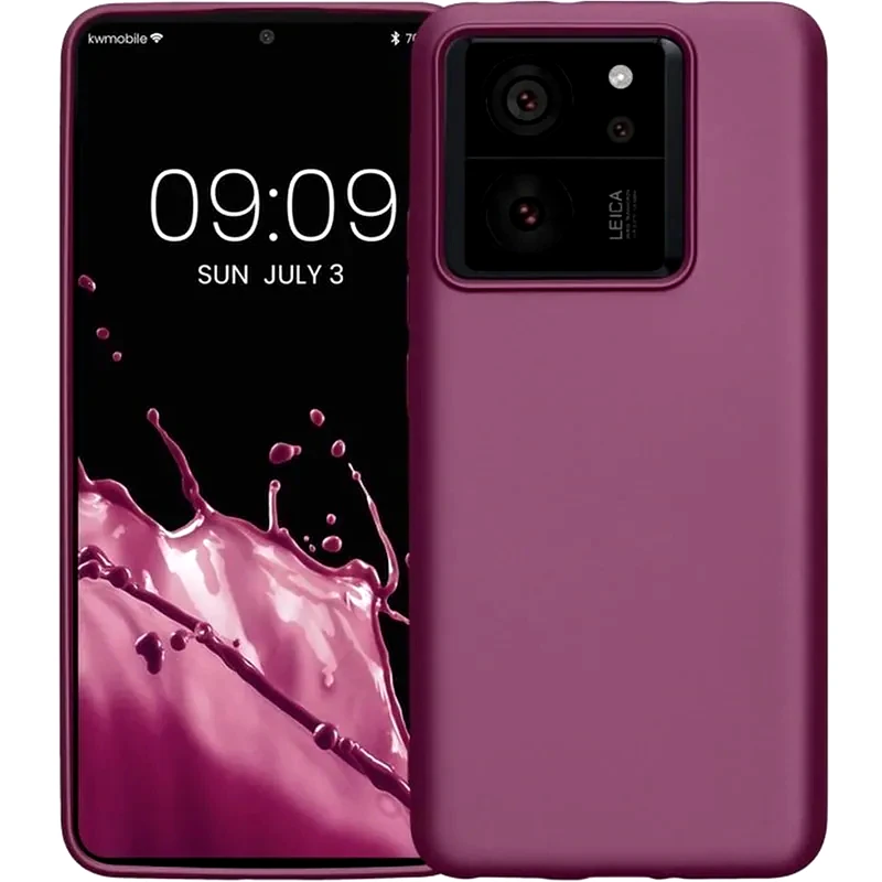 KWMOBILE Θήκη Xiaomi 13T/ Xiaomi 13T Pro - Kwmobile Σιλικόνης - Dark Slate