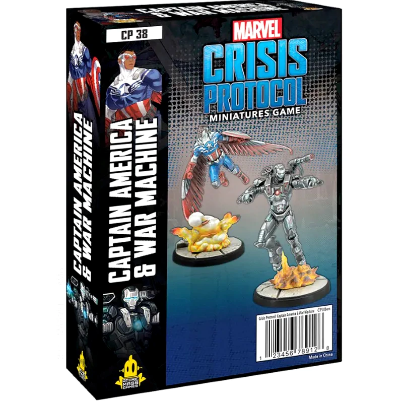 ATOMIC MASS GAMES Marvel Crisis Protocol: Captain America And War Machine Επιτραπέζιο (Atomic Mass Games)