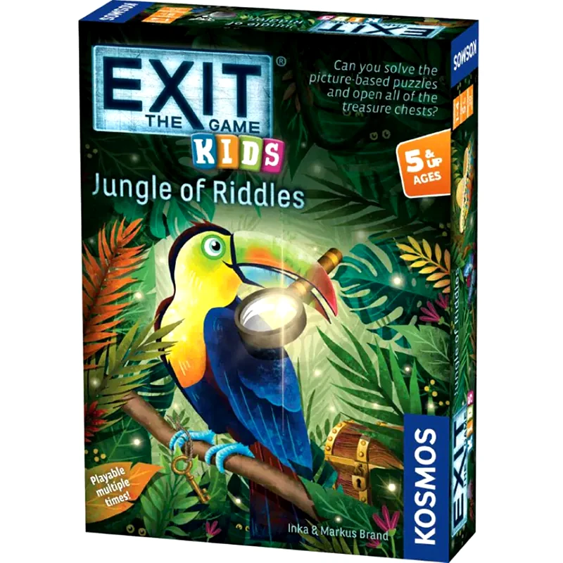 KOSMOS Exit Kids: The Jungle Of Riddles Επιτραπέζιο (Kosmos)