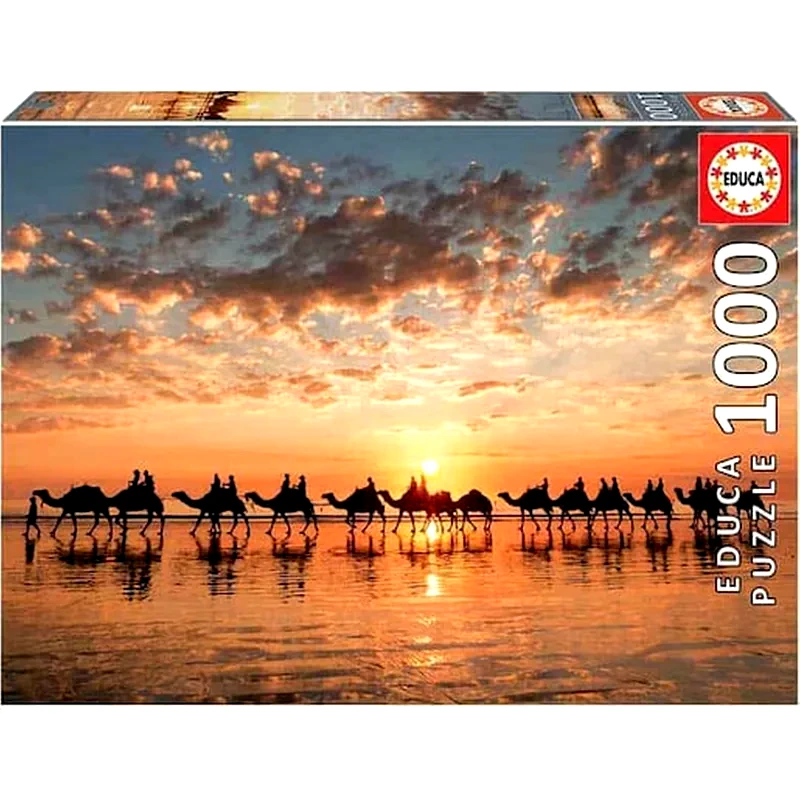 EDUCA Παζλ Golden Sunset On Cable Beach 1000pcs (18492) Educa