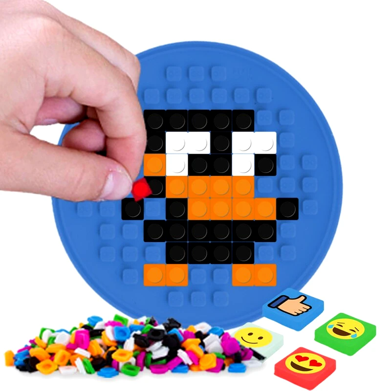 PIXIE CREW GROUP Πάνελ Στρογγυλό Pixie Για Δημιουργία Ψηφιδωτού Γαλάζιο