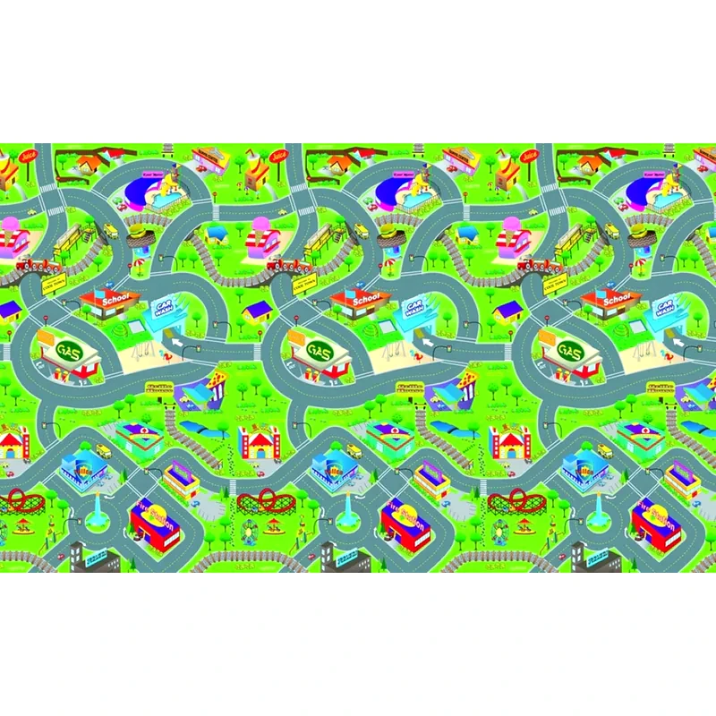 EDDY TOYS Eddy Toys Παιδικό Χαλάκι Δραστηριοτήτων Παιχνιδιού με Σχέδιο Kυκλοφορίας