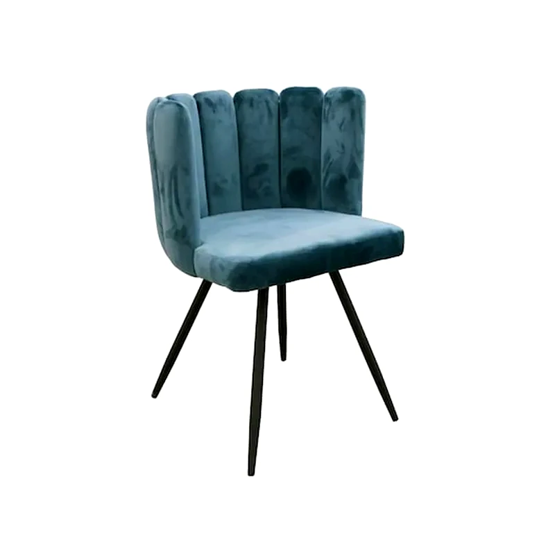 ARIA TRADE Πολυθρόνα Aria Trade από Ύφασμα - Πετρόλ