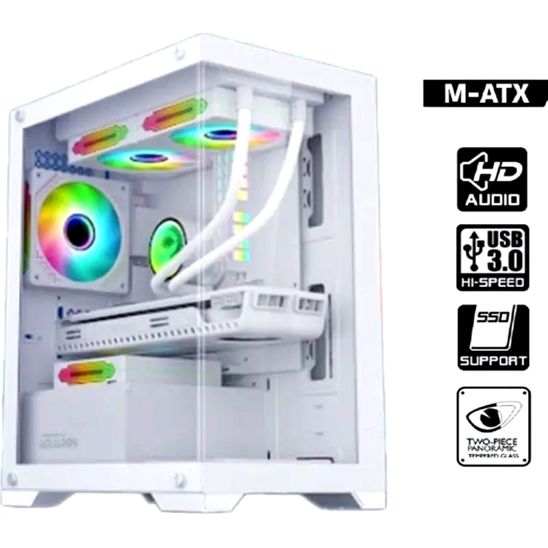 ARMAGGEDDON Κουτί Desktop Armaggeddon Gaming Pc Case Aquaron