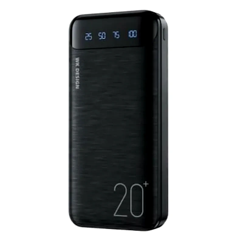 WK Powerbank Wk Minre WP-163 20.000mAh - Μαύρο