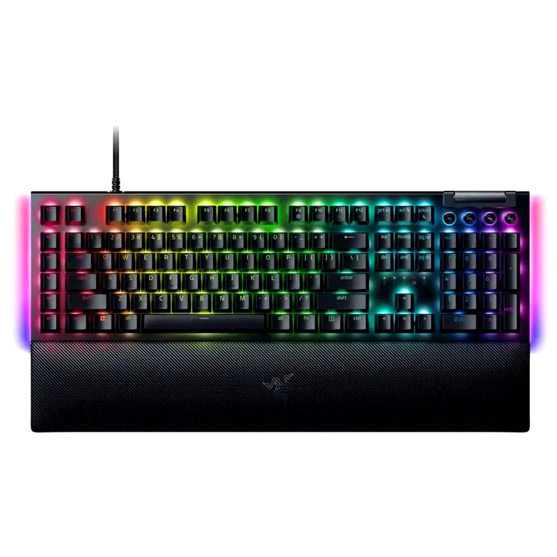 RAZER Razer BlackWidow V4 Gaming Μηχανικό Πληκτρολόγιο με Razer Yellow διακόπτες και RGB Μαύρο (US)