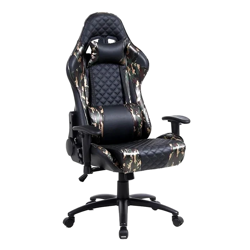 ZITA PLUS Καρέκλα Gaming Zita PLus A6110 από Τεχνητό Δέρμα - Μαύρη