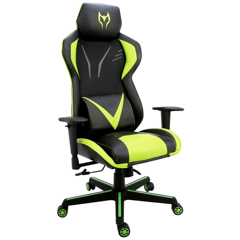ZITA PLUS Καρέκλα Gaming Bucket Gaming Δερματινη Μαυρη - Πράσινη