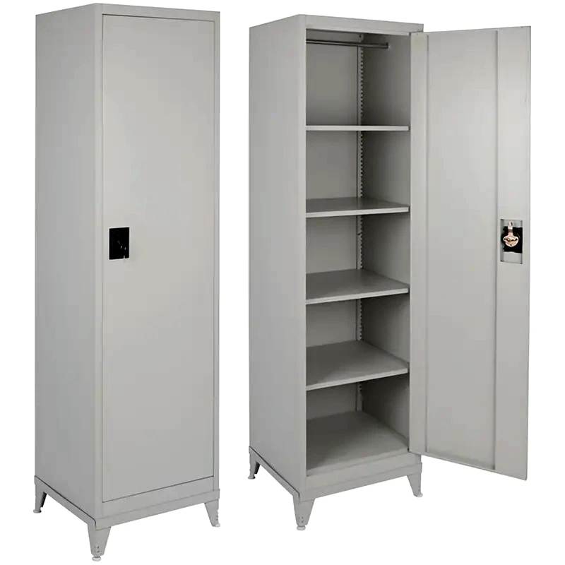 STEELEN Ντουλάπα Steelen Μονόφυλλη Μεταλλική 50x45x191 cm - Γκρι