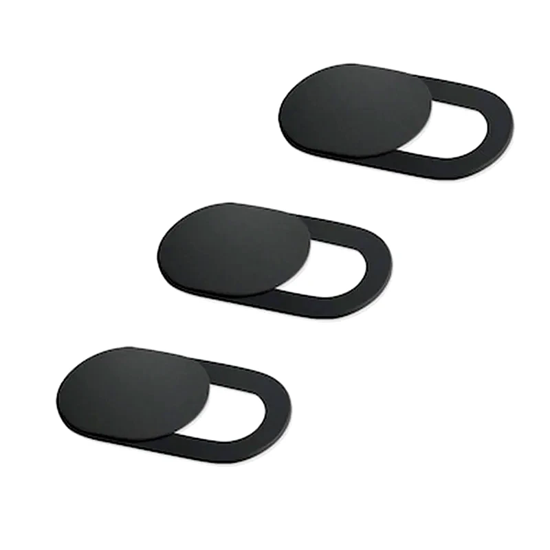UNBRANDED Κάλυμμα Κάμερας Sppip-001, Universal, 3τμχ, Μαύρο