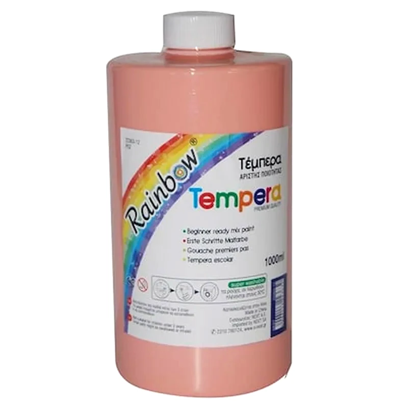 WUXI PHOENIX ARTIST MATERIALS IMP & EXP CO., LTD Rainbow Τέμπερα Ροζ 1000ml