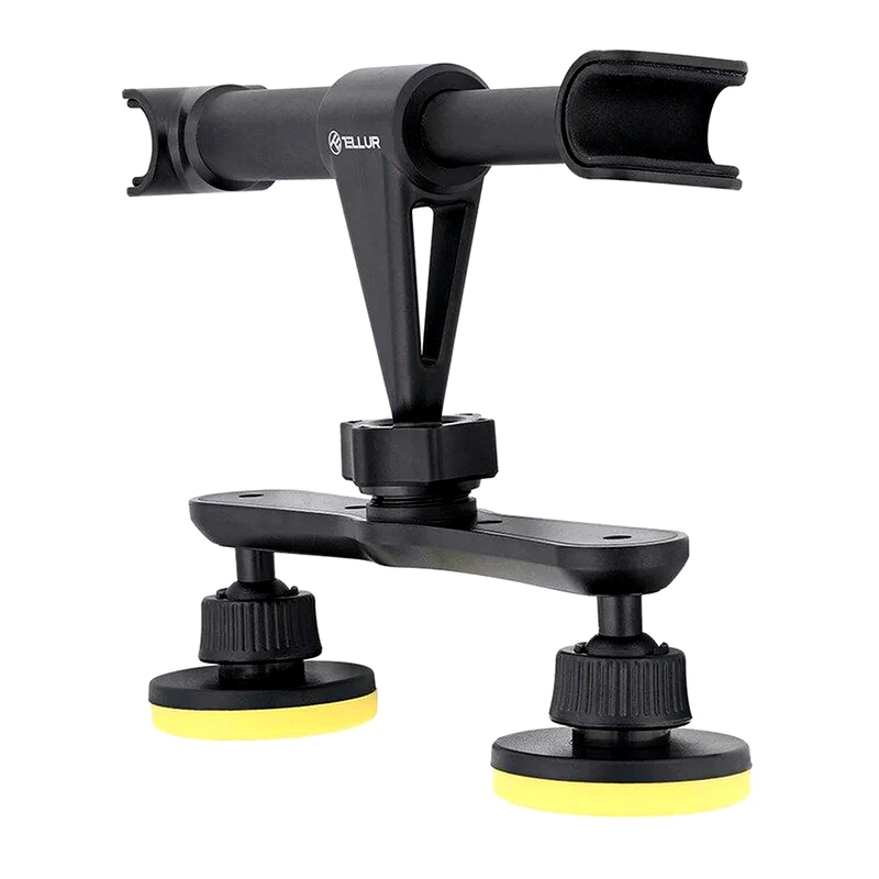 TELLUR Βάση Στήριξης Αυτοκινήτου Tablet Προσκεφάλων Tellur Headrest Magnetic Car Holder - Black