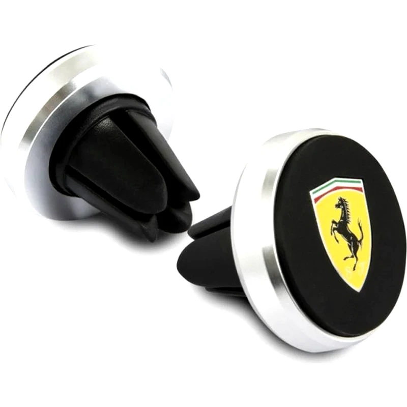 FERRARI Βάση Στήριξης Αυτοκινήτου Αεραγωγού Oem Ferrari Μαγνητική - Ασημί