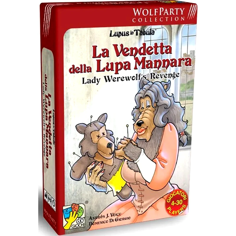 DV GAMES Lupus In Tabula: Lady Werewolfs Revenge Επιτραπέζιο (DaVinci Games)