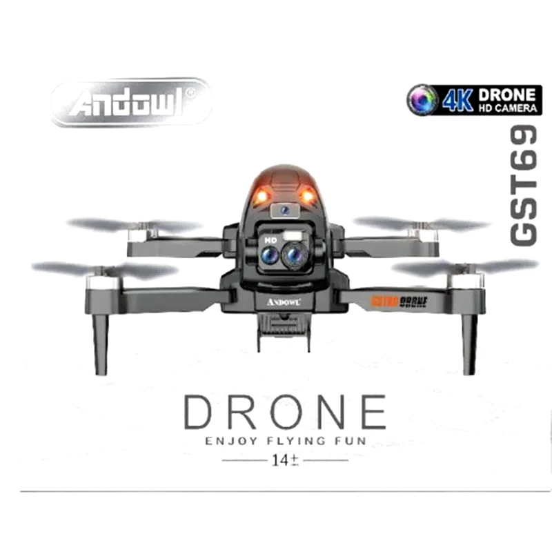 ANDOWL Andowl FDGST69 Mini Drone - Μαύρο