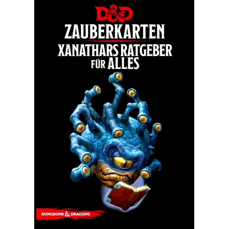WIZARDS OF THE COAST DD Κάρτες Ξορκιών Xanathar Γερμανική Έκδοση