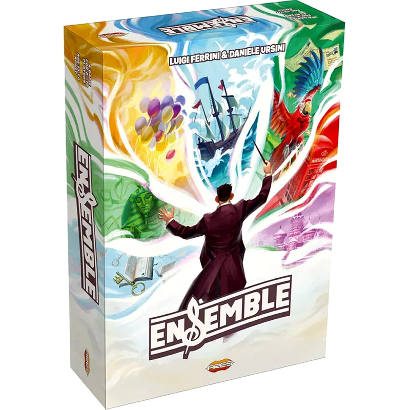 ARES GAMES Ensemble Board Game, English Edition, 2-10 Players, 14+ Y.o