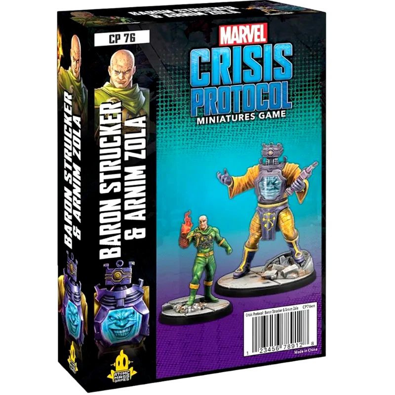 ATOMIC MASS GAMES Marvel Crisis Protocol: Baron Von Strucker And Arnim Zola