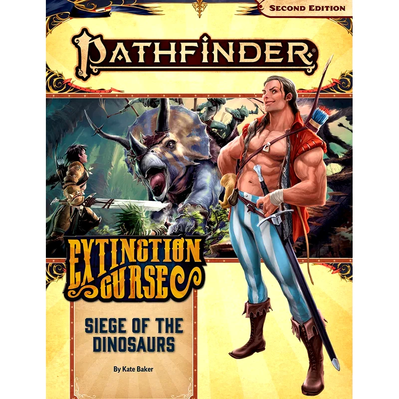 PAIZO PUBLISHING Pathfinder Adventure Path: Siege Of The Dinosaurs (extinction Curse 4 Of 6) (p2)