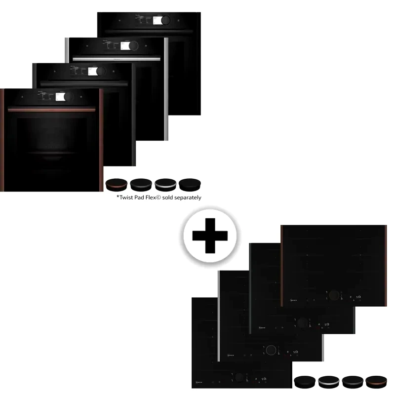 NEFF NEFF B69VY7MY0 T66YYY4C0 71 Lt Eντοιχιζόμενο Σετ Φούρνος και Εστία