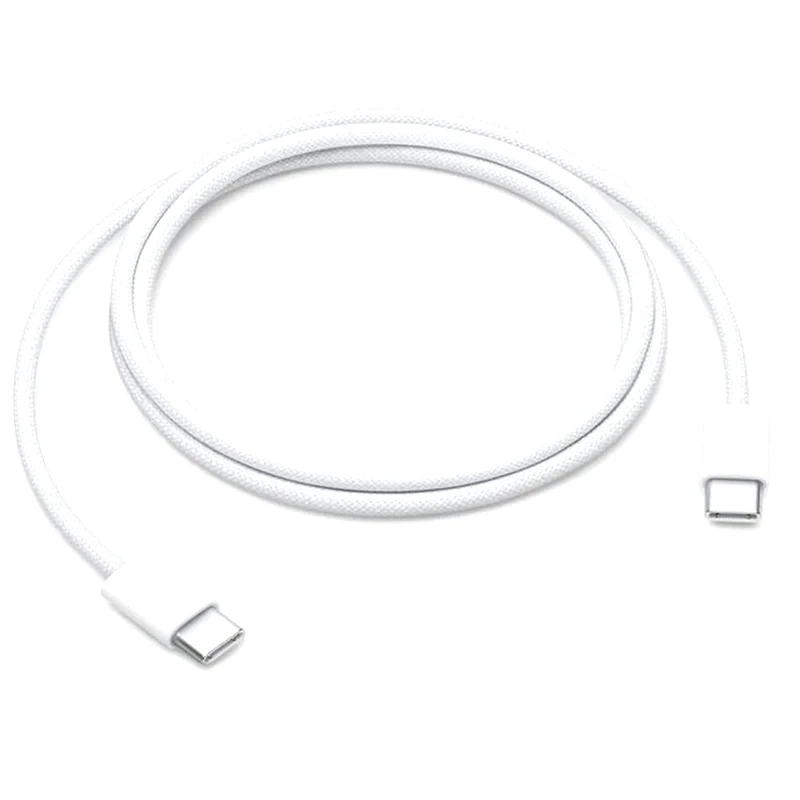Καλώδιο Apple USB-C male - USB-C 60W 1m - Λευκό φωτογραφία
