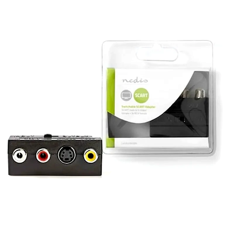 NEDIS Switch Nedis Scart male σε RCA / S-Video female