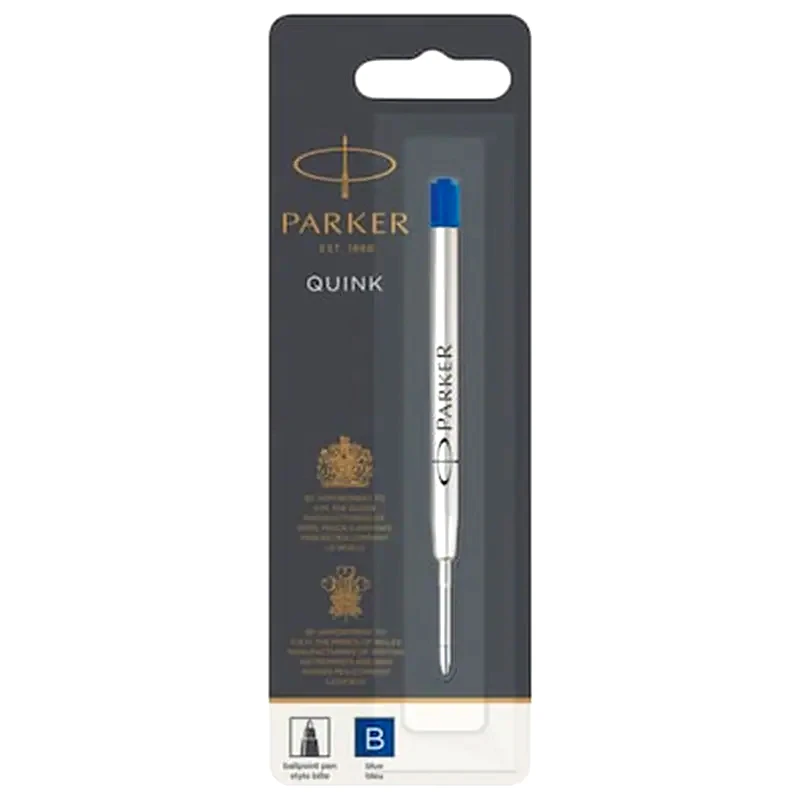 PARKER Parker Quinkflow Refill B Blue Ballpoint Pen (blister)