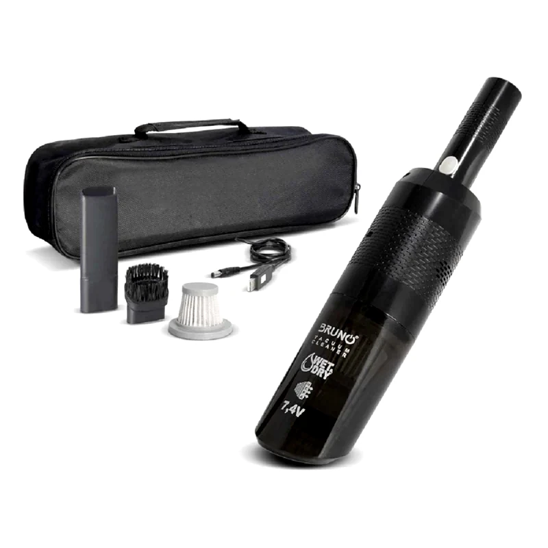 BRUNO BRUNO BRN-0125 7.4 V 0.4 lt Μαύρο Σκουπάκι Χειρός