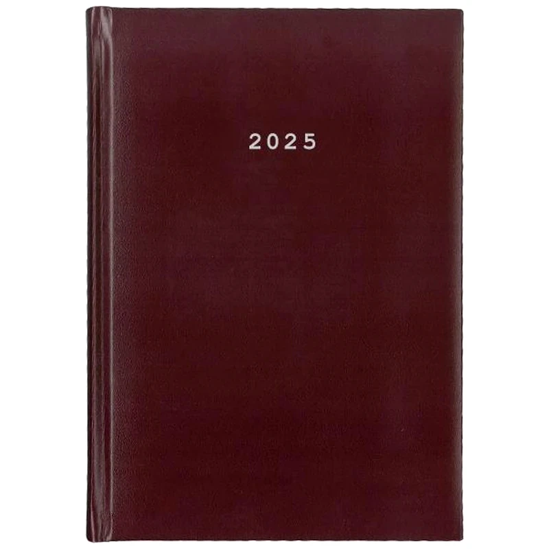 NEXT Ημερολόγιο Ημερήσιο 2025 Next Basic 12M 14x21 cm Μπορντό