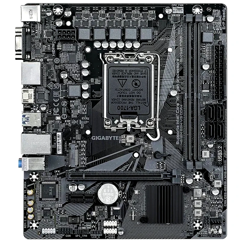 GIGABYTE Gigabyte H610M S2H V3 Intel H610 Micro ATX με Socket Intel 1700
