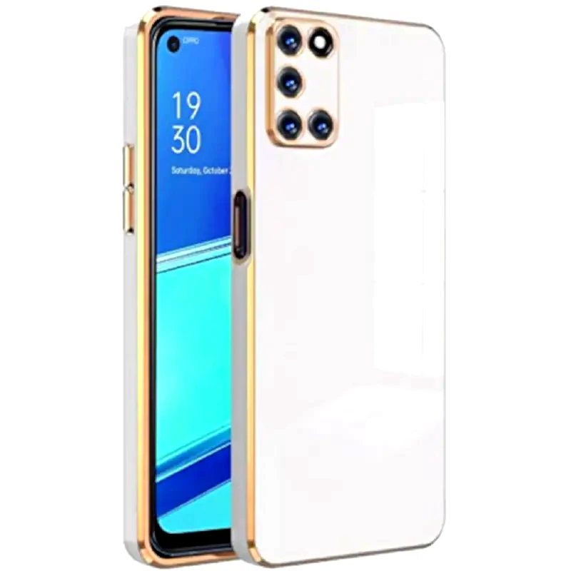 Θήκη Samsung Galaxy A31 - Bodycell Gold Plated - Λευκό